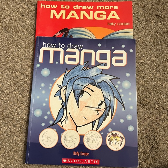 Scholastic Other How To Draw Manga Bundle Of Two Books Youth Tween